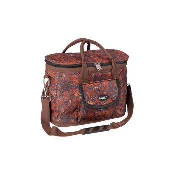 Tough1 Tooled Leather Print Helmet/Grooming/Overnight Case