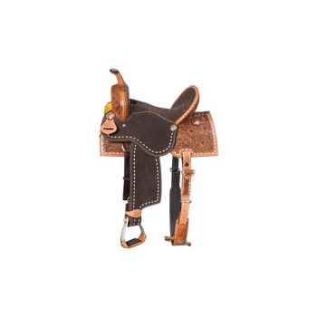 Silver Royal Short Go Barrel Saddle