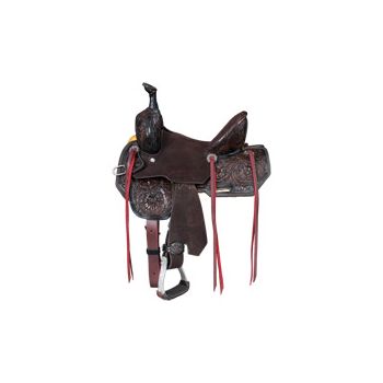 Silver Royal Youth Sawyer Barrel Saddle