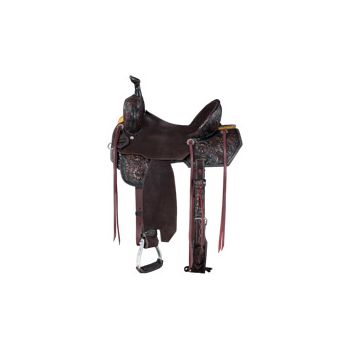 Silver Royal Sawyer Barrel Saddle